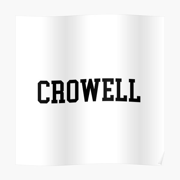 Crowelll College Poster RB1408 product Offical Sadie Crowelll Merch