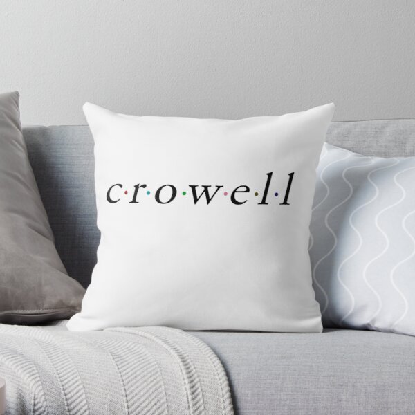 crowell tiktok sticker Throw Pillow RB1408 product Offical Sadie Crowelll Merch